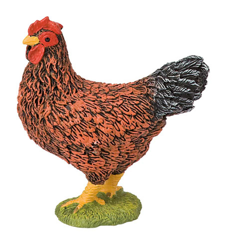 Hen Brown Bullyland