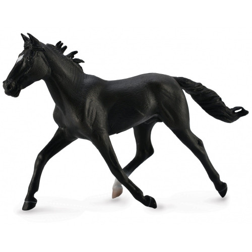 Standardbred Pacer Stallion Black CollectA