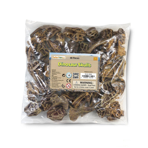 Dinosaur Skulls Bulk Bag 48pc