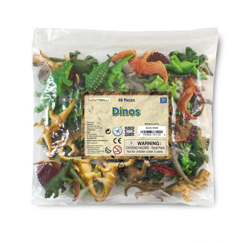 Dinosaurs Bulk Bag 48pc