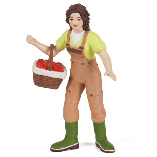 Farmer with Basket