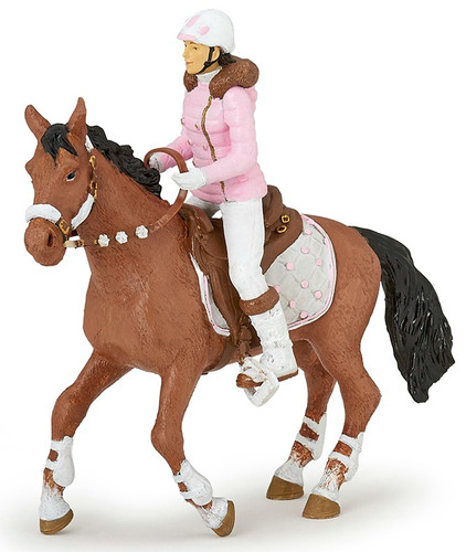 Winter Riding Girl