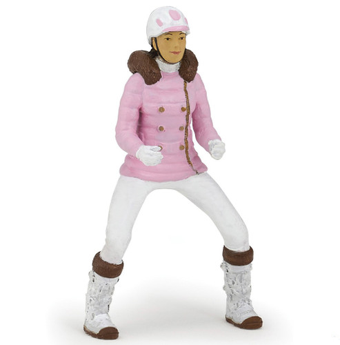 Winter Riding Girl