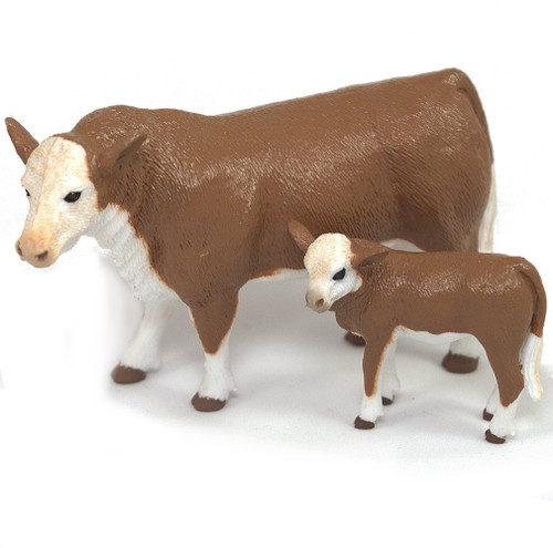 Hereford Cow & Calf