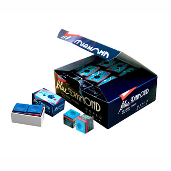Blue Diamond Billiard Chalk - Full Box Blue Diamond Billiard Chalk - Full Box