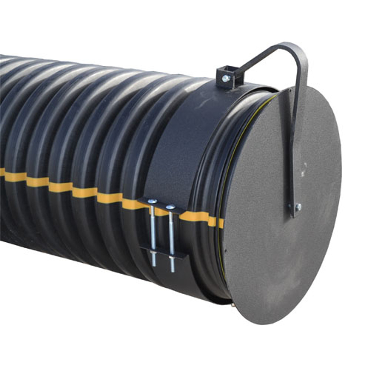 Flap Gate 24" for Corrugated Plastic Pipe The Drainage Products Store