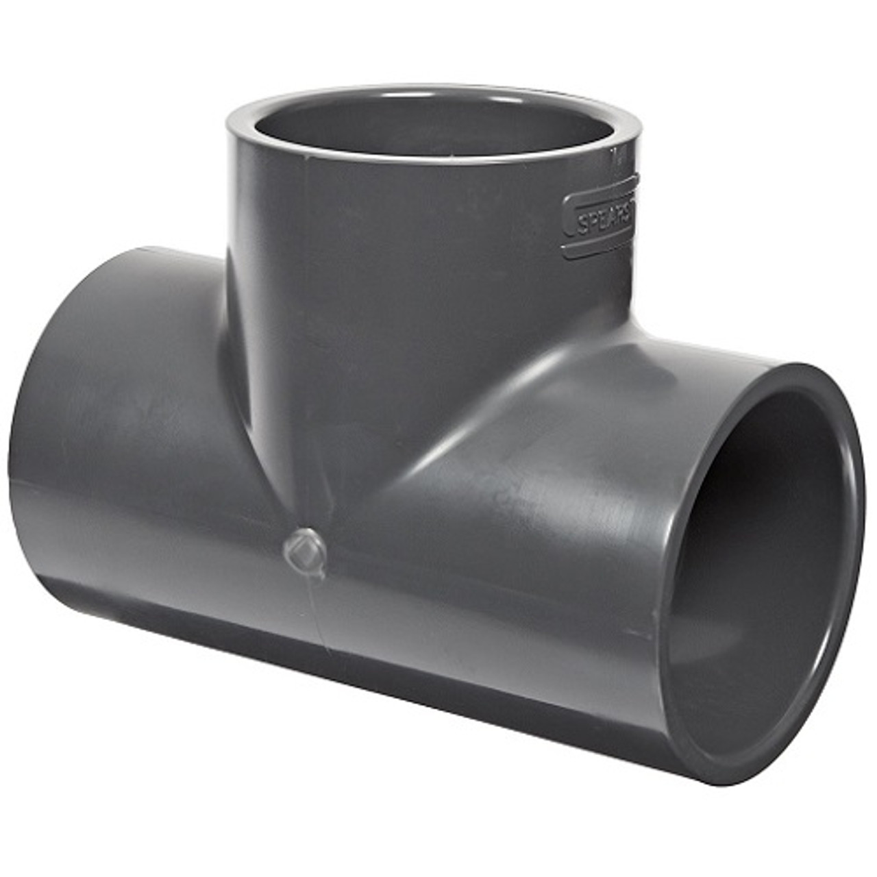 3/8" PVC Schedule 80 Tee (S x S x S) The Drainage Products Store