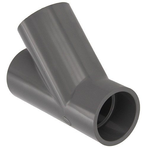 1/2" PVC Schedule 80 Wye (S x S x S) The Drainage Products Store