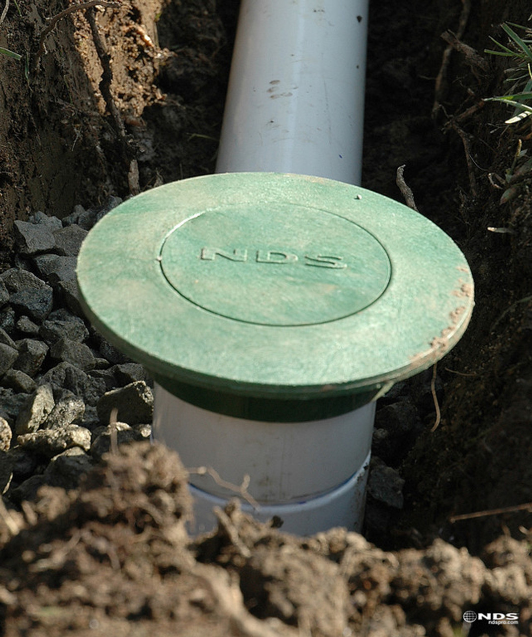 6" NDS PopUp Emitter Only (Green) (Each) The Drainage Products Store