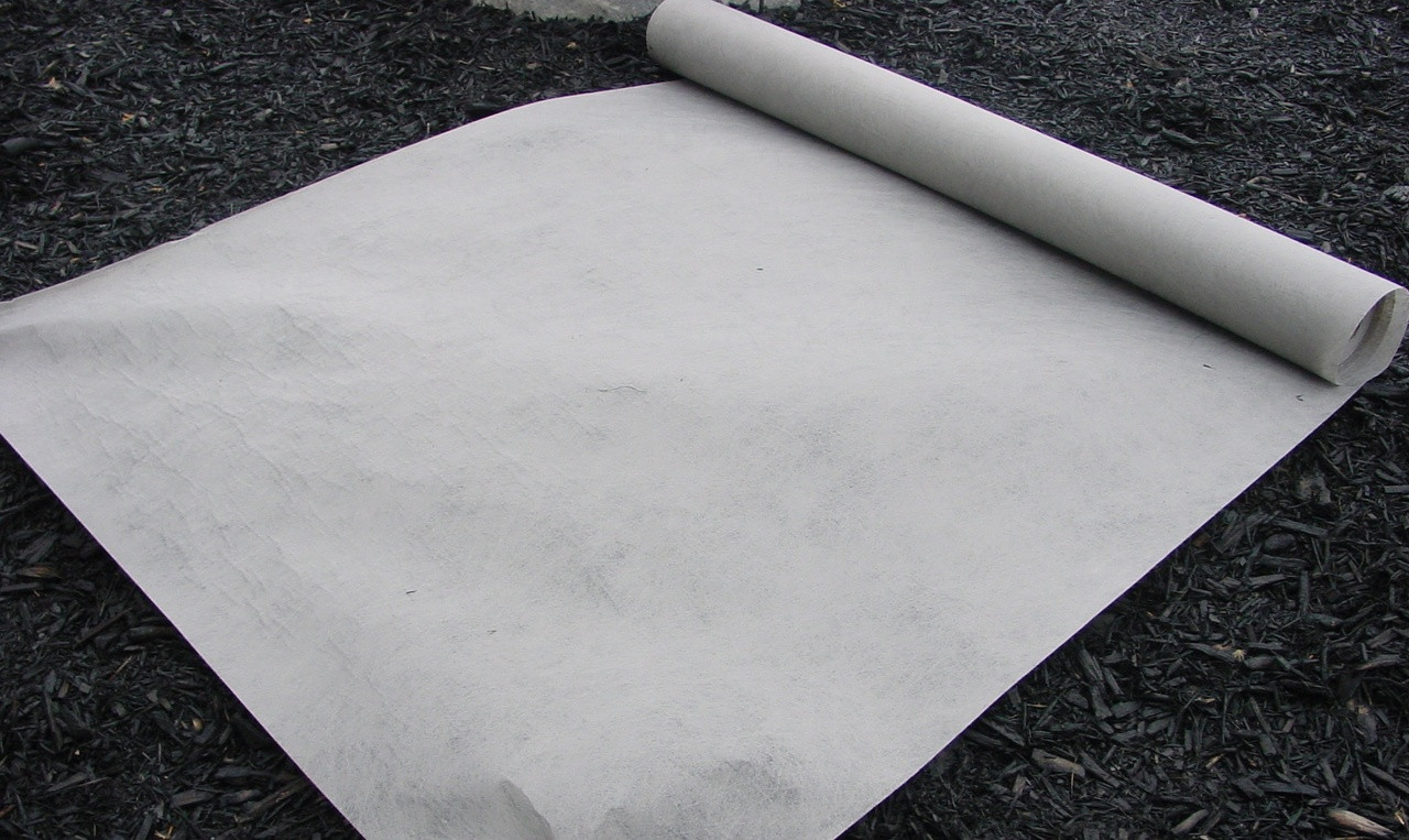 6' X 300' 3 oz. Spun Bonded Polyester Landscape Fabric The Drainage Products Store