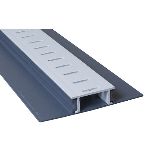 Stegmeier Mini Paver Drain (White) 10' (Box of 8) The Drainage