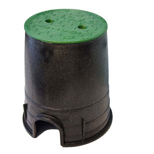 NDS Valve Box 13" x 20" (Black Box / Green Cover) The Drainage