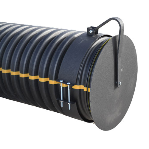 Flap Gate 24" for Corrugated Plastic Pipe The Drainage Products Store