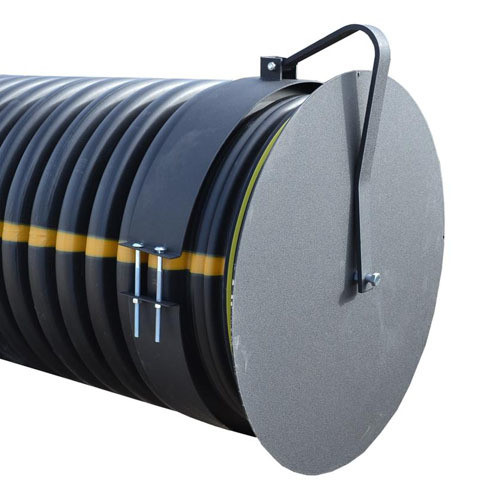 Flap Gate 42" for Corrugated Plastic Pipe The Drainage Products Store