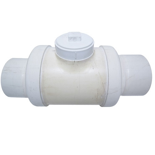 8" PVC DWV Fabricated Backwater Valve (S x S) The Drainage Products Store