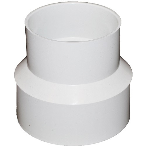 6" X 4" PVC SDR35 Solvent Weld Eccentric Reducer Bushing (Sp x S) The