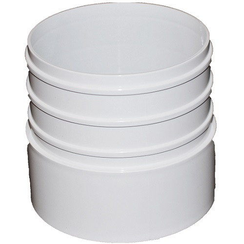 4" PVC DWV Schedule 40 x Corrugated Adapter (Insert x S) Fabricated