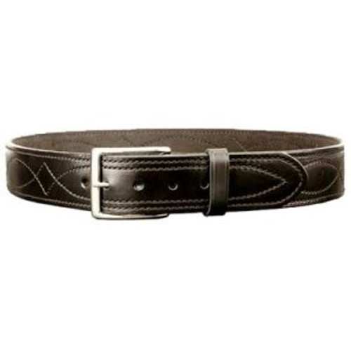 FANCY STITCH LINED BELT, 1 3/4"