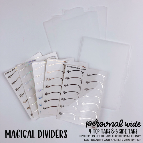Personal Wide Magical Dividers by Studio L2E Personal Wide Magical Dividers by Studio L2E