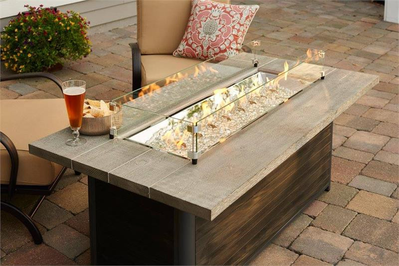 Cedar Ridge Fire Table By Outdoor Greatroom Rocky Mountain Stove