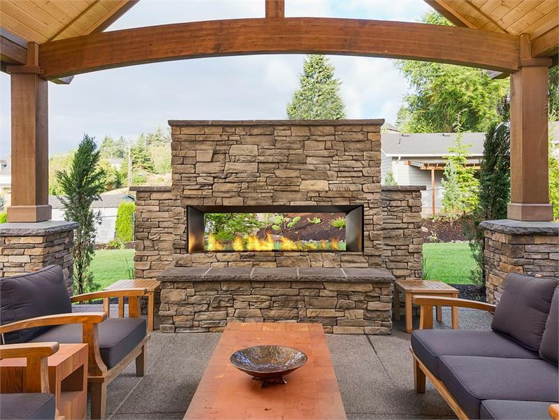 Lanai Gas Outdoor Fireplace Rocky Mountain Stove & Fireplace