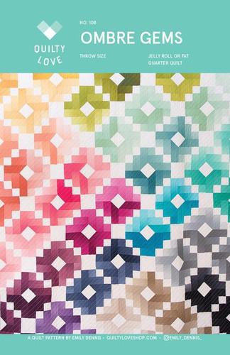 Ombré Gems Quilt Pattern