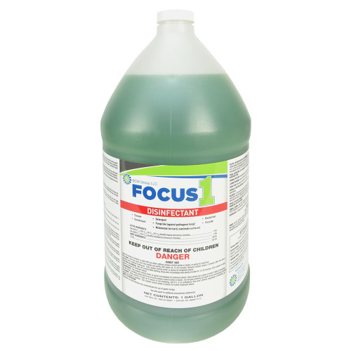 Focus 1 Disinfectant Concentrate - 4 Gallons per Case