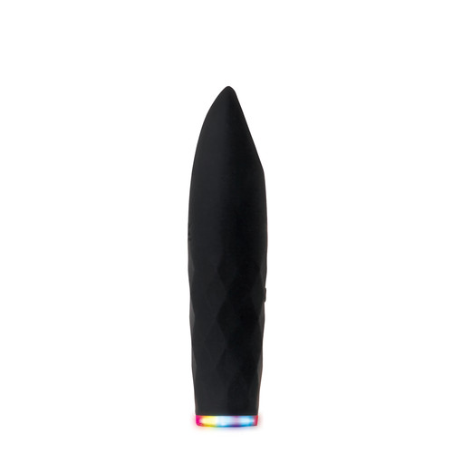 Buy the On The Spot 7-function Rechargeable Light-Up LED Silicone Bullet Vibrator - Evolved Novelties Buy the On The Spot 7-function Rechargeable Light-Up LED Silicone Bullet Vibrator - Evolved Novelties