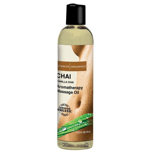 Intimate Organics Aromatherapy Massage Oil Fresh Cut Grass 8 oz