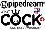 pipedream king cock plus dual density dongs made in the usa