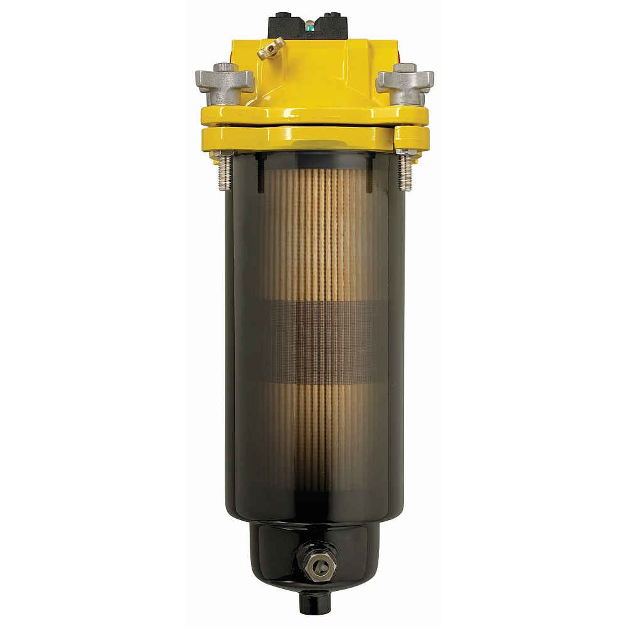 Racor FBO-14 Filter Assembly w/ Differential Pressure Gauge, Sight Glass, &
