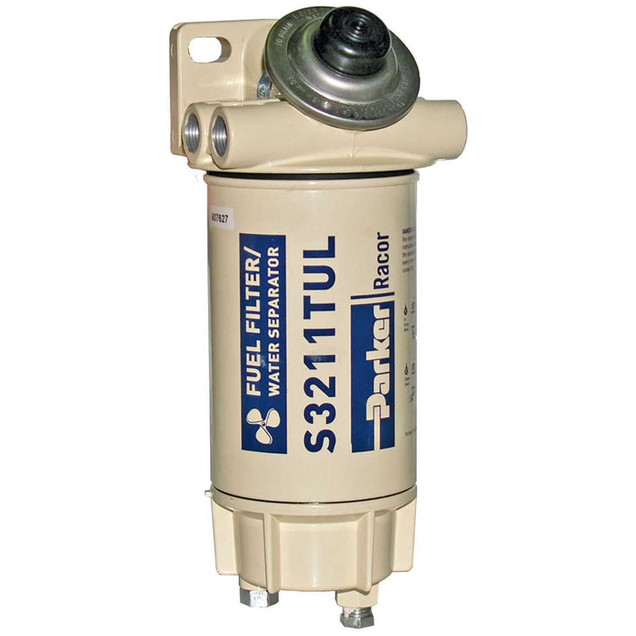 Racor Aquabloc Marine 3/8 in. 60 GPH Spin-On Diesel Fuel Filter
