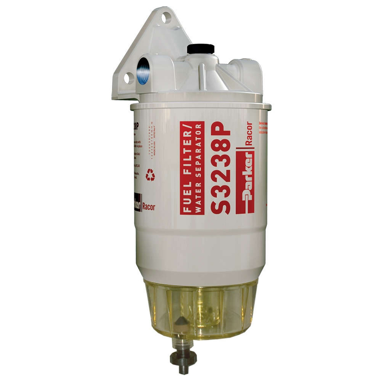 Racor 3150 150 GPH High Flow Diesel Fuel Filter/Water Separators 3150R Filter Assembly -