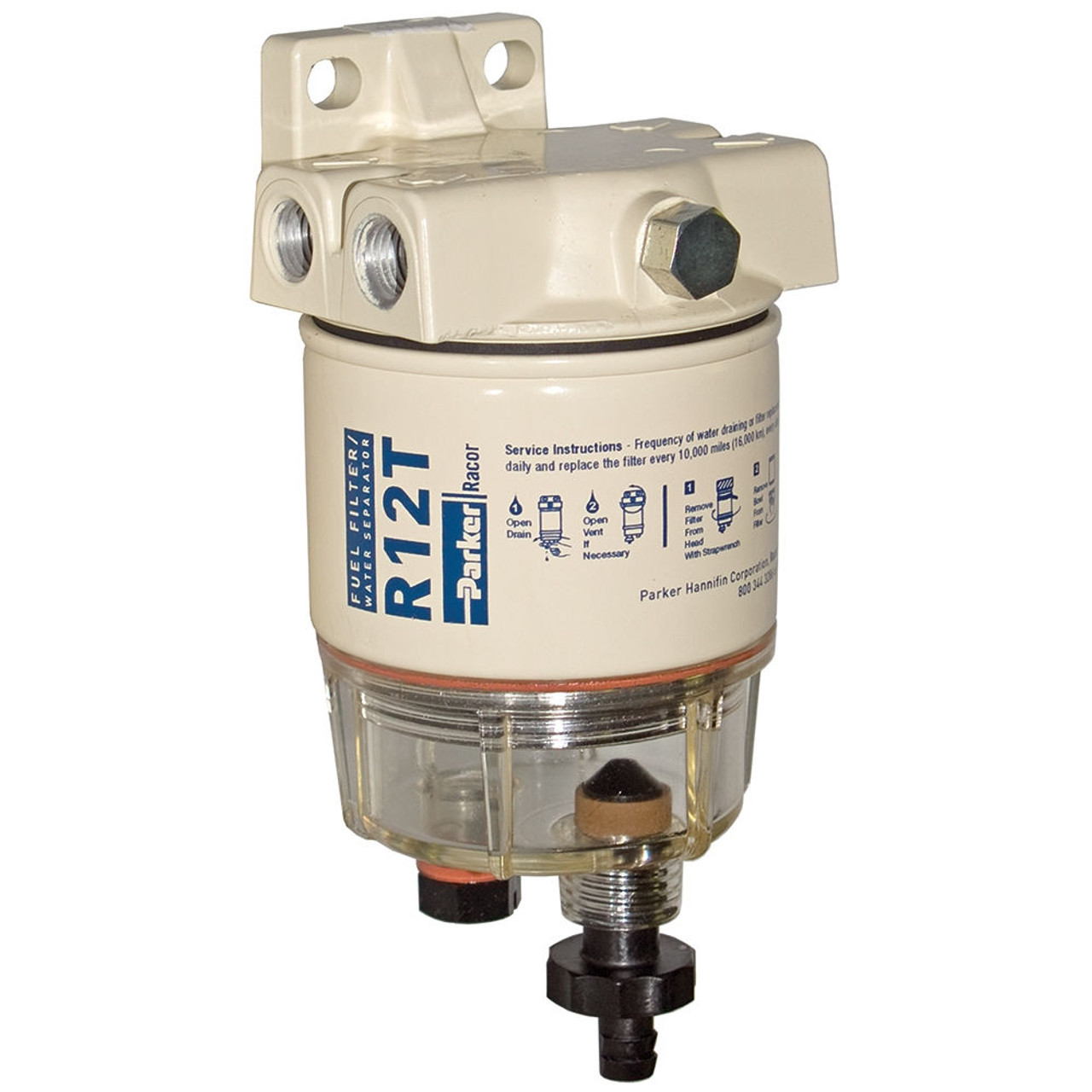 Racor 120A Low Flow Fuel Filter/Water Separator Filter Assembly 10