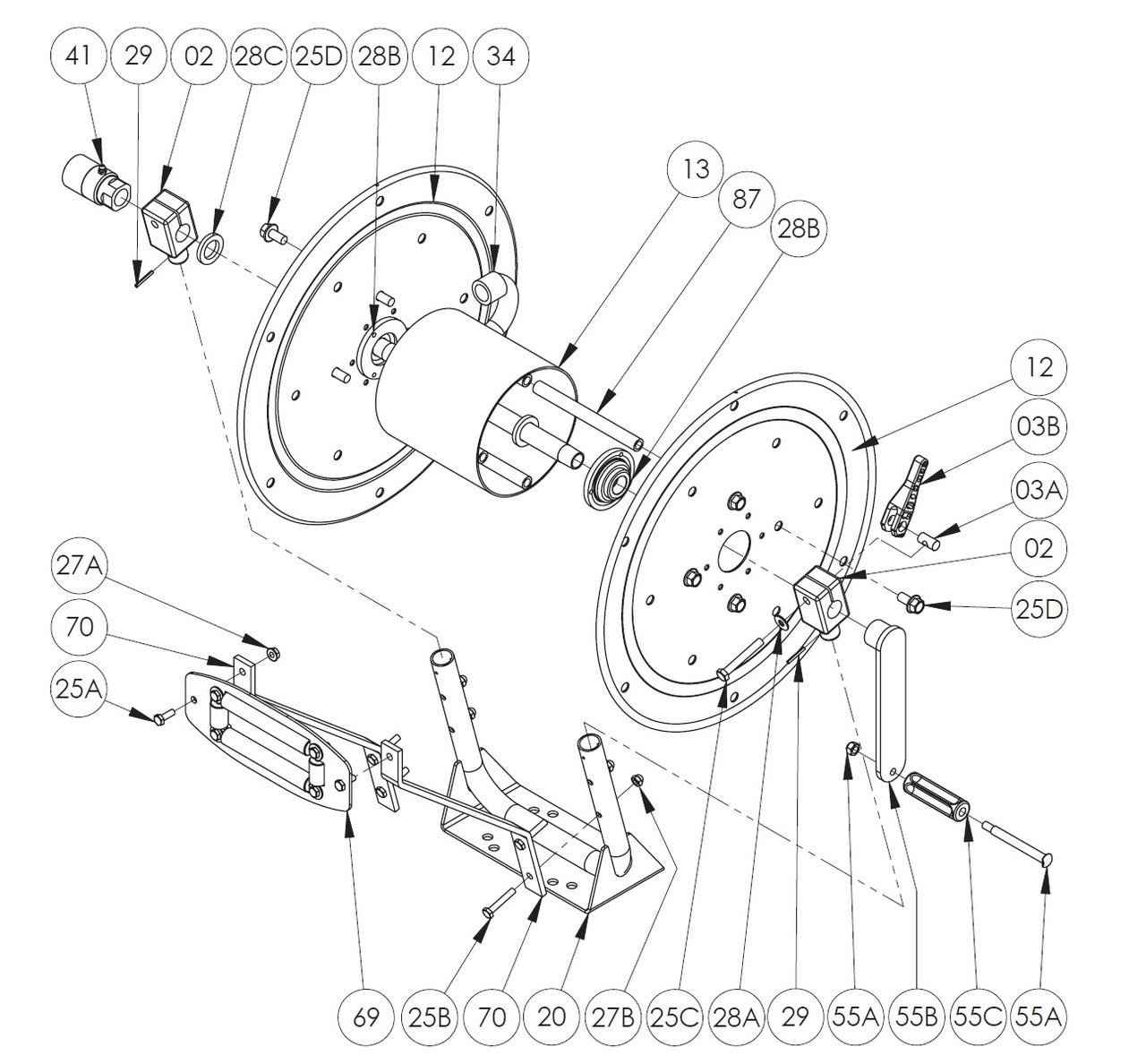 castmaster pro 370 reel parts castmaster pro 370 reel parts