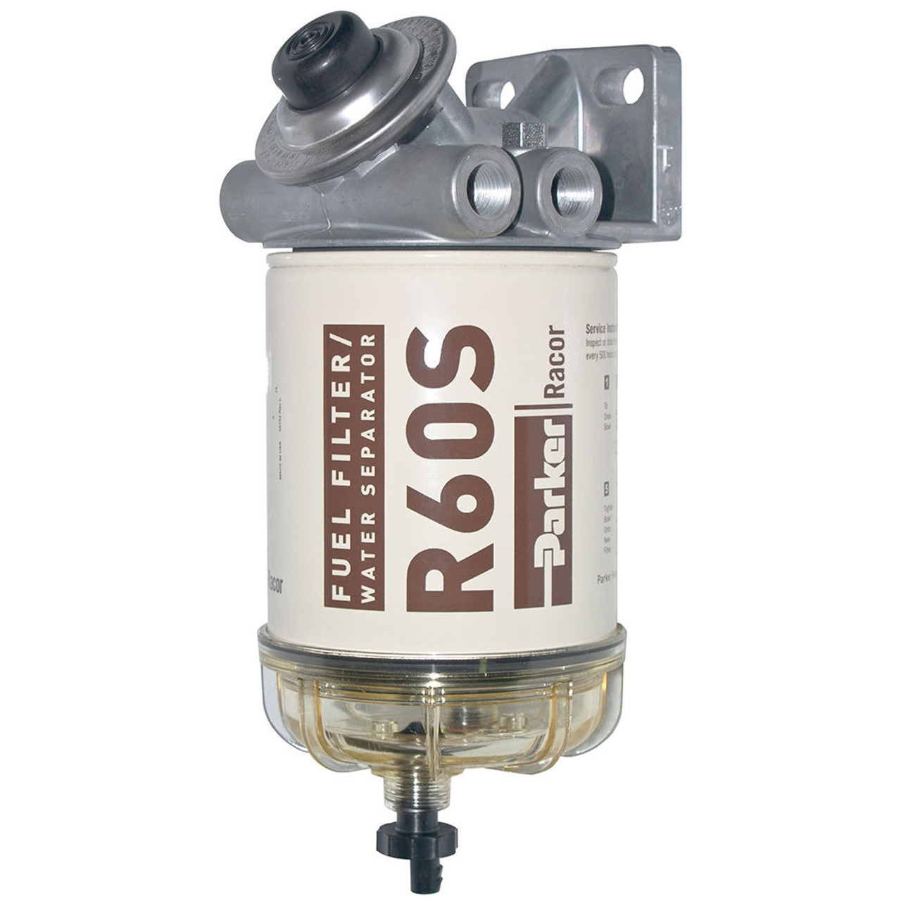 Racor 400 Series 60 GPH Diesel Spin-On Fuel Filter - 2 Micron