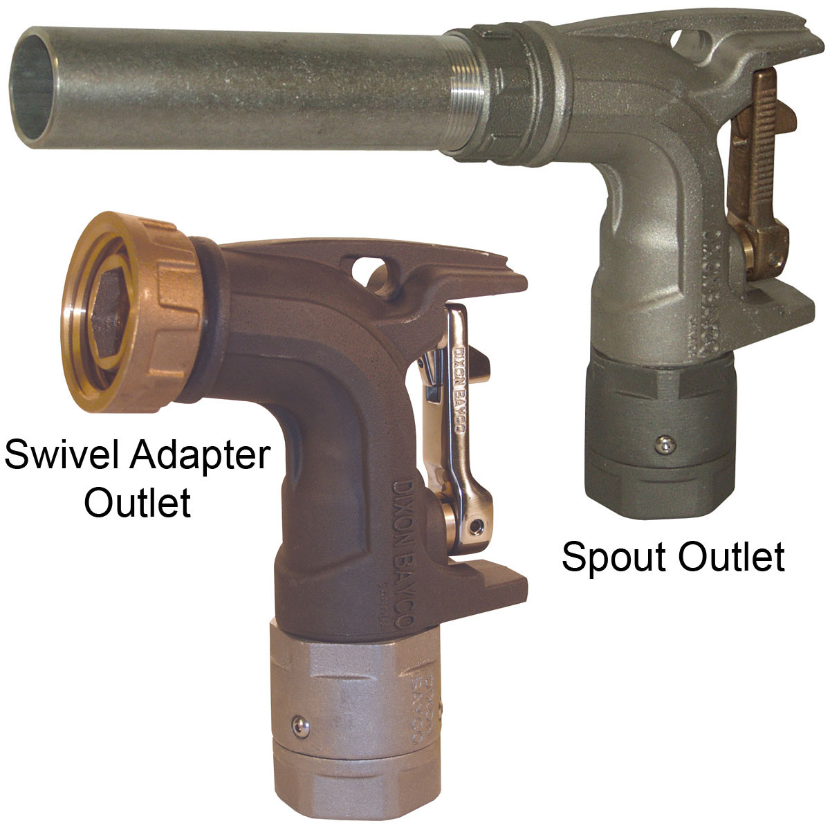 Dixon 1 1/4 in. Ball Nozzle with Spout Output for Bulk Delivery John