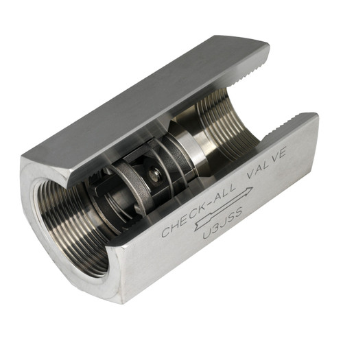 CheckAll Valve 2 in. Carbon Steel Threaded LowPressure Check Valves