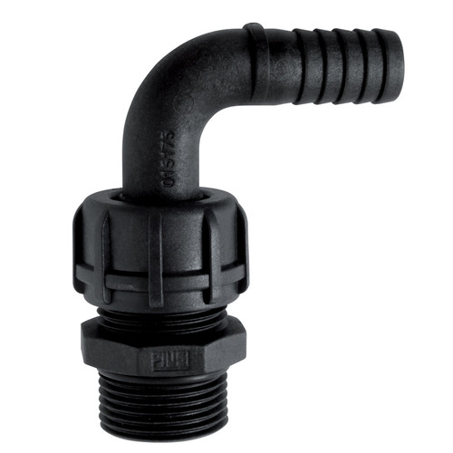 PIUSI DEF Pipe & Hose Fittings 90° 1 in. MBSP x 3/4 in. tail John