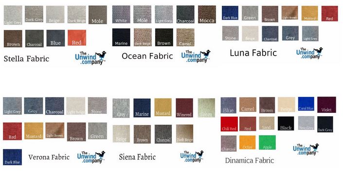 Stressless Fabric Upholstery Choices- Choose Unwind.