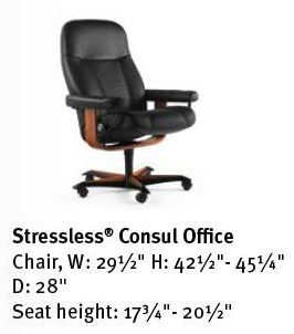 Consul- Stressless Office Chair