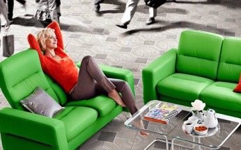Relaxing in a Ekornes Stressless Sofa Set image