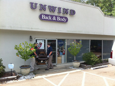 Unwind Delivery Staff Loading a Customers Beautiful Stressless Recliner