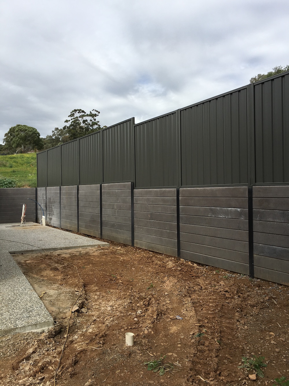 Cost Comparison Timber Vs Concrete Sleeper Retaining Wall Visit Www Aussieconcreteproducts C Concrete Sleeper Retaining Walls Concrete Sleepers Retaining Wall