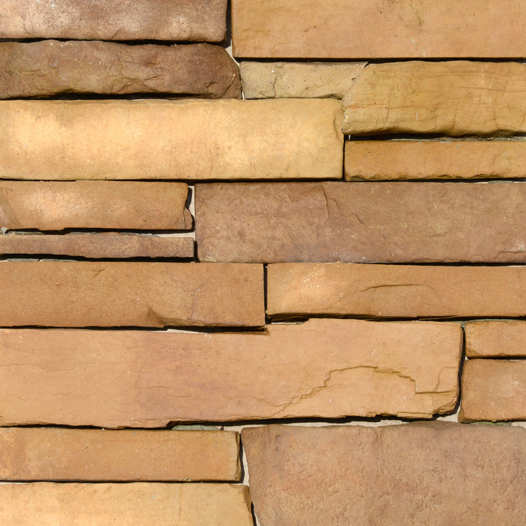 Picture of a Ledgestone Stone Veneer in the Cascade color palette by Superior Stone (Washington based).