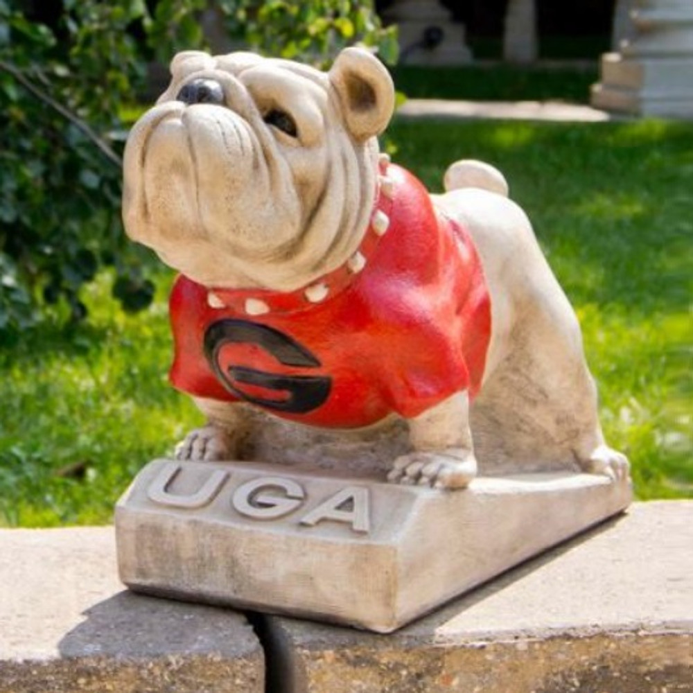 Georgia Bulldogs Mascot Garden Statue