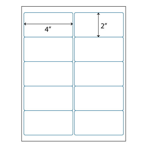 maco brand labels 10 up labels 4 x 2 10 labels per sheet