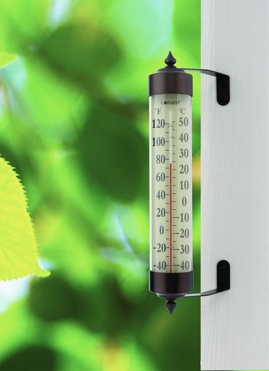 Vermont Grande View Thermometer - Bronze Patina