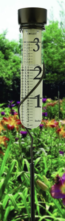 Vermont Grande View Rain Gauge - Bronze Patina