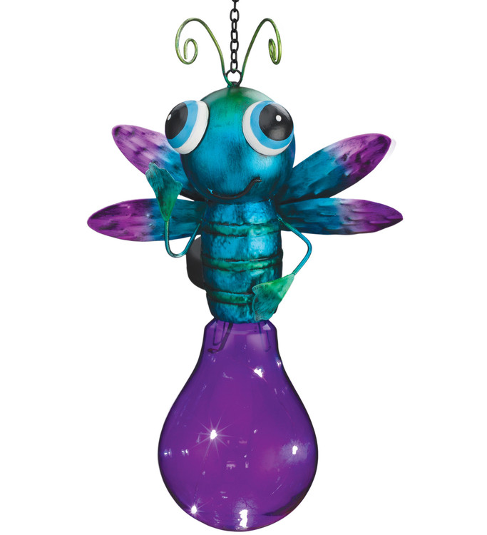 Solar Firefly Lantern - Purple